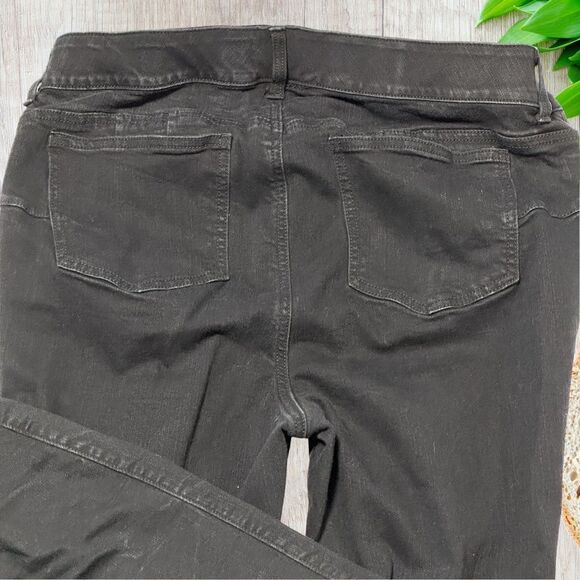 Torrid Womens Bombshell Skinny Jeans Size 18 SHORT Black Distressed - Picture 5 of 11